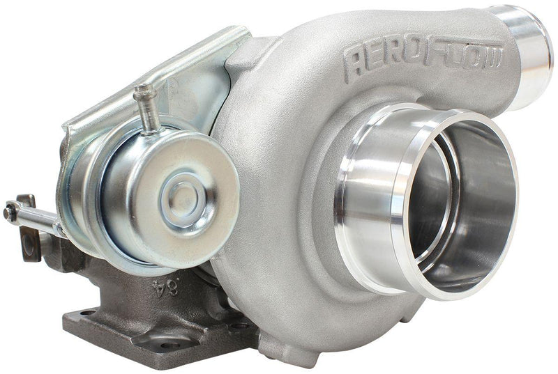 Aeroflow BOOSTED 5447 .64 Turbocharger 495HP, Natural Cast Finish (AF8005-2005)