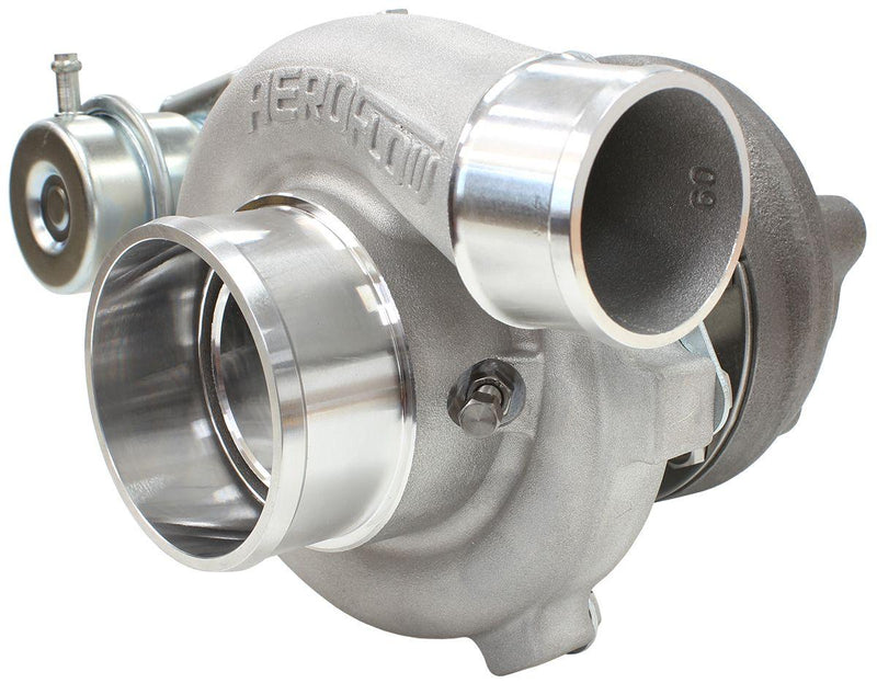 Aeroflow BOOSTED 5447 .64 Turbocharger 495HP, Natural Cast Finish (AF8005-2005)