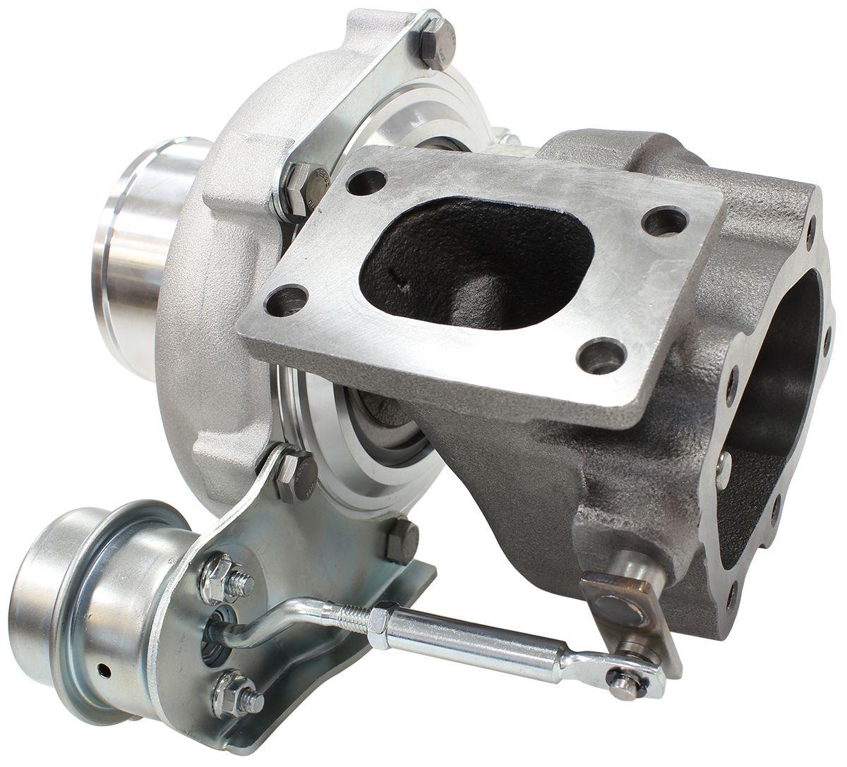 Aeroflow BOOSTED 5447 .64 Turbocharger 495HP, Natural Cast Finish (AF8005-2005)