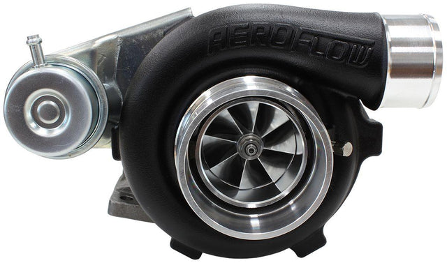 Aeroflow BOOSTED 5447 .86 Turbocharger 495HP, Hi Temp Black Finish (AF8005-2006BLK) AF8005-2006BLK