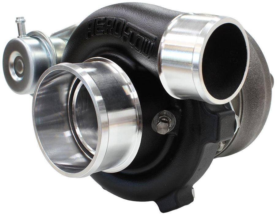 Aeroflow BOOSTED 5447 .86 Turbocharger 495HP, Hi Temp Black Finish (AF8005-2006BLK)