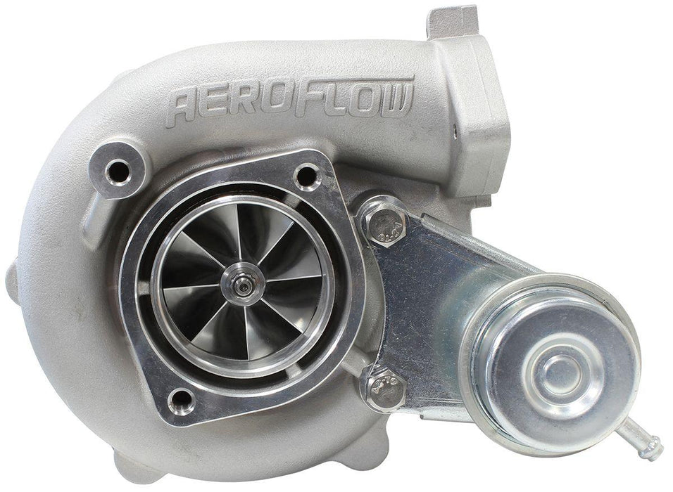 Aeroflow BOOSTED 5447 NISSAN .64 Turbocharger 525HP, Natural Cast Finish (AF8005-2007)