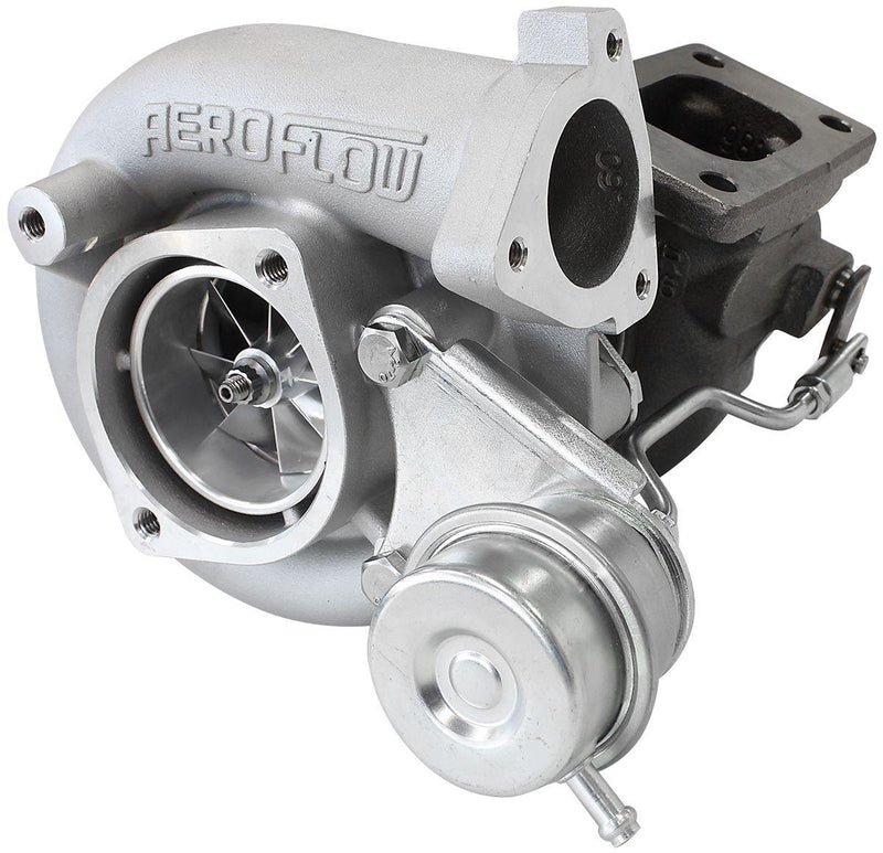 Aeroflow BOOSTED 5447 NISSAN .86 Turbocharger 525HP, Hi Temp Black Finish (AF8005-2008)