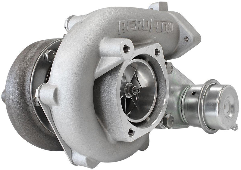 Aeroflow BOOSTED 5447 NISSAN .86 Turbocharger 525HP, Hi Temp Black Finish (AF8005-2008)