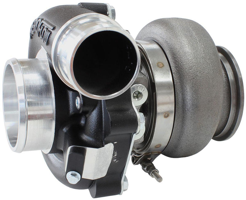 Aeroflow BOOSTED 4849 .72 Turbocharger 550HP, Hi Temp Black Finish (AF8005-2010BLK)