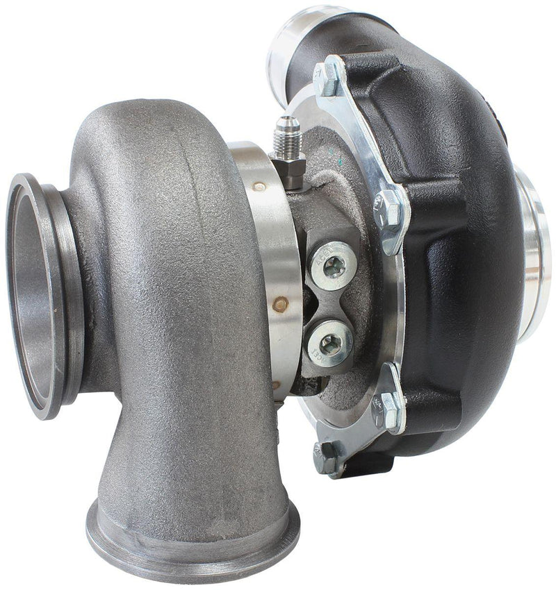 Aeroflow BOOSTED 4849 .72 Turbocharger 550HP, Hi Temp Black Finish (AF8005-2010BLK)