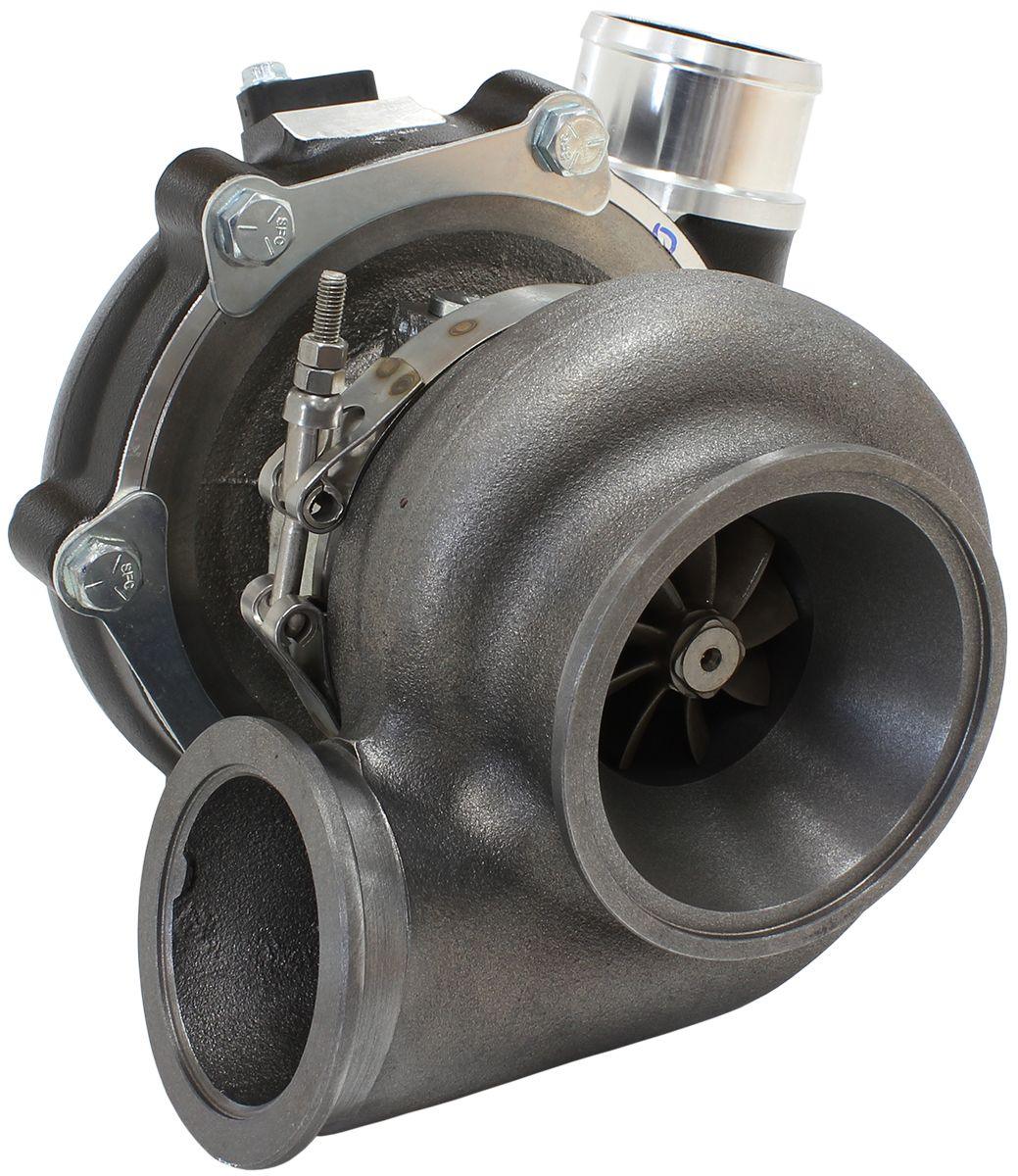 Aeroflow BOOSTED 4849 .72 Turbocharger 550HP, Hi Temp Black Finish (AF8005-2010BLK)