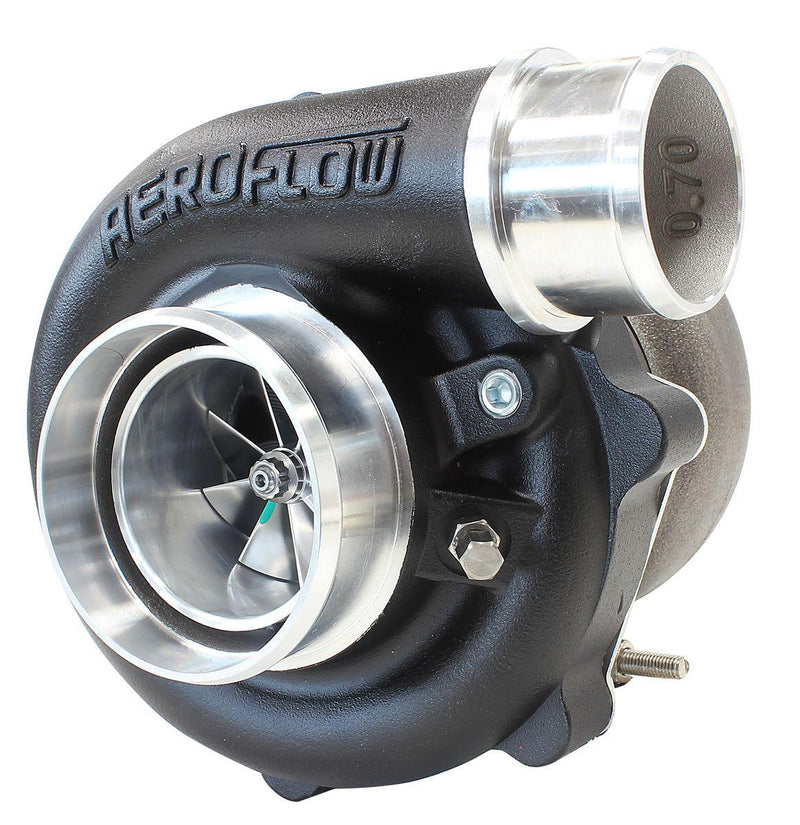Aeroflow BOOSTED 5449 .72 Turbocharger 660HP, Hi Temp Black Finish (AF8005-2015BLK)