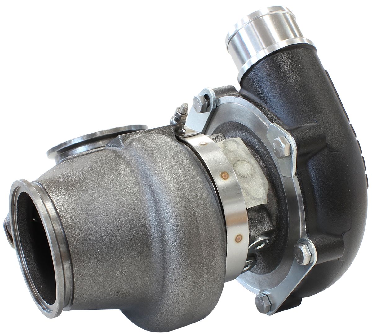 Aeroflow BOOSTED 5449 .72 Turbocharger 660HP, Hi Temp Black Finish (AF8005-2018BLK)