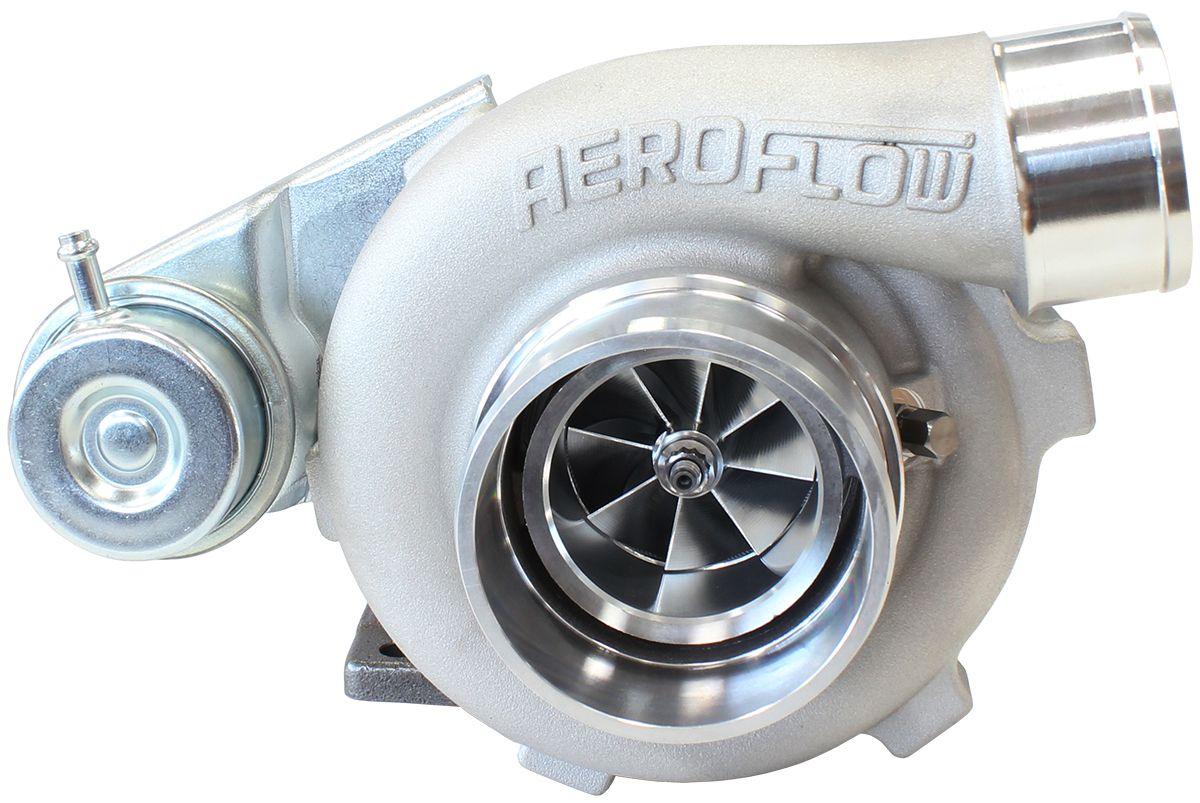 Aeroflow BOOSTED 5047 .64 Turbocharger 550HP, Natural Cast Finish (AF8005-2020) AF8005-2020