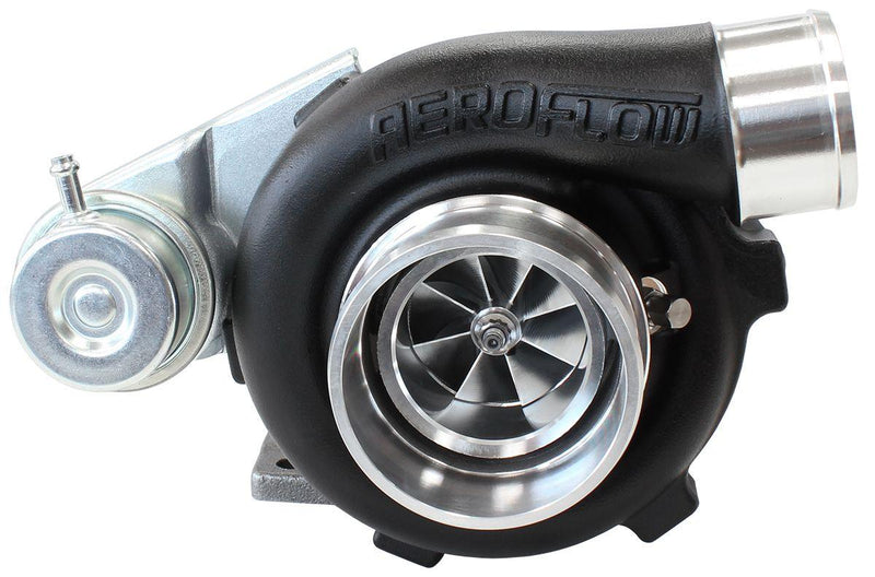 Aeroflow BOOSTED 5047 .64 Turbocharger 550HP, Hi Temp Black Finish (AF8005-2020BLK) AF8005-2020BLK