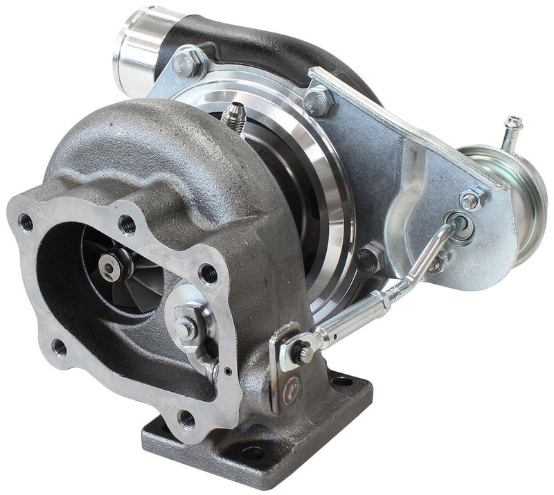 Aeroflow BOOSTED 5047 .64 Turbocharger 550HP, Hi Temp Black Finish (AF8005-2020BLK)