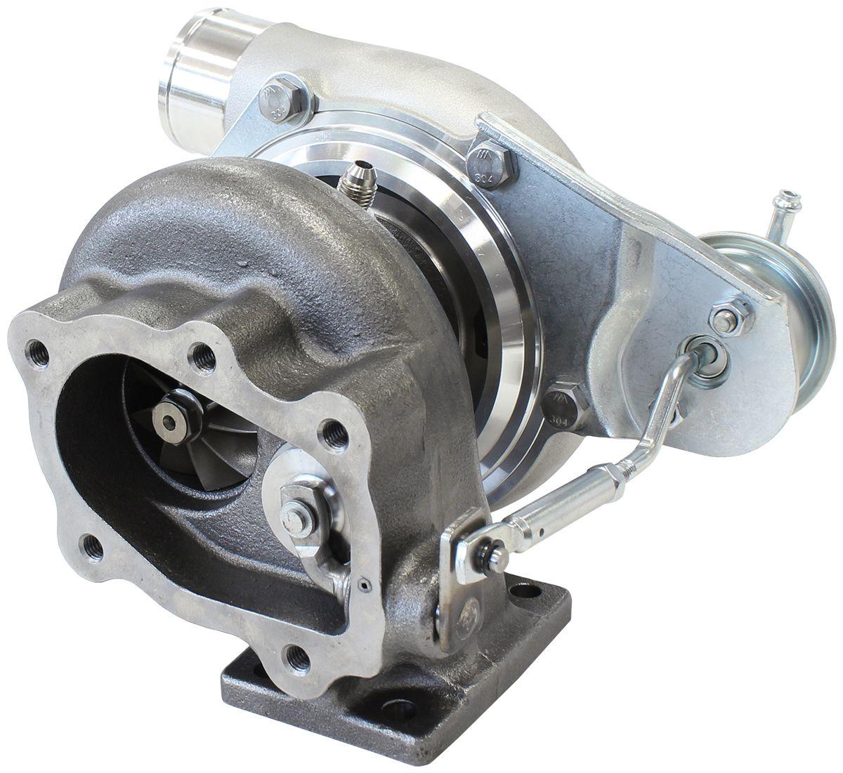 Aeroflow BOOSTED 5047 .64 Turbocharger 550HP, Natural Cast Finish (AF8005-2020)