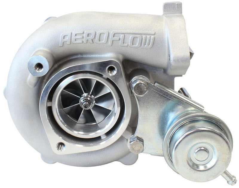 Aeroflow BOOSTED 5047 NISSAN .64 Turbocharger 550HP, Natural Cast Finish (AF8005-2022) AF8005-2022