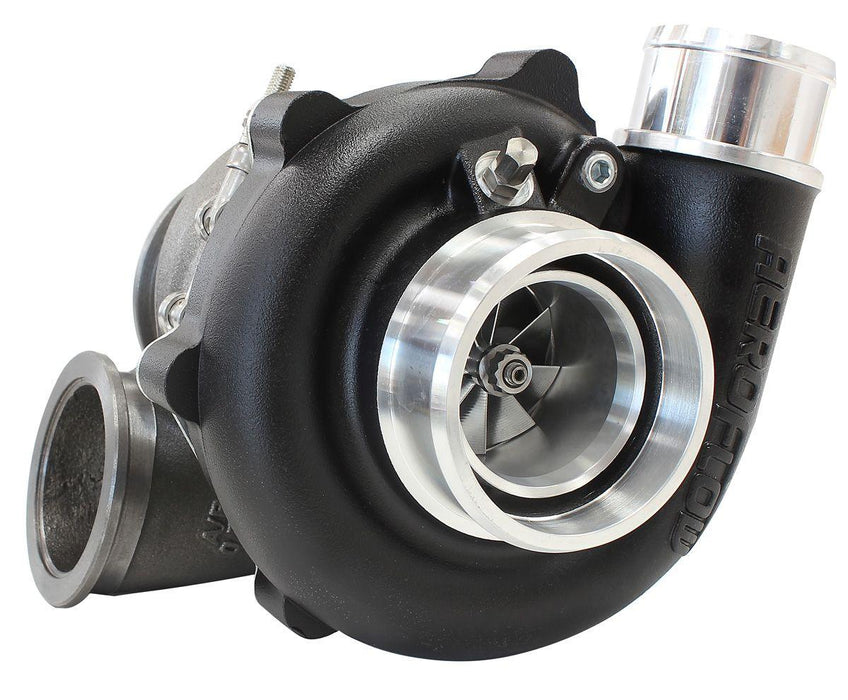 Aeroflow BOOSTED 4849 .72 Reverse Rotation Turbocharger 550HP, Hi Temp Black Finish (AF8005-2110BLK)