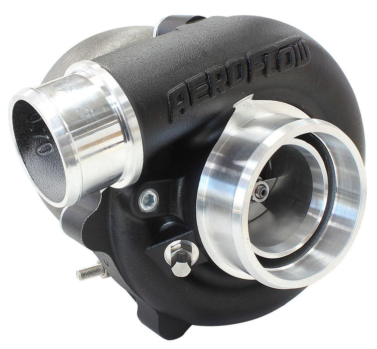 Aeroflow BOOSTED 4849 .72 Reverse Rotation Turbocharger 550HP, Hi Temp Black Finish (AF8005-2110BLK)