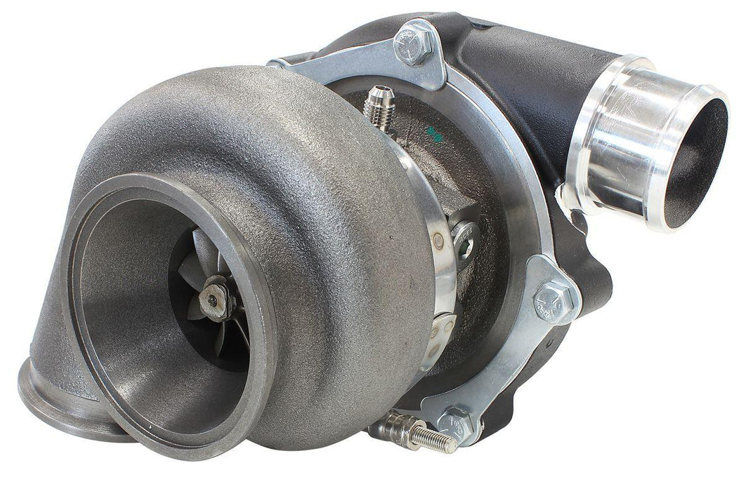 Aeroflow BOOSTED 4849 .72 Reverse Rotation Turbocharger 550HP, Hi Temp Black Finish (AF8005-2110BLK)