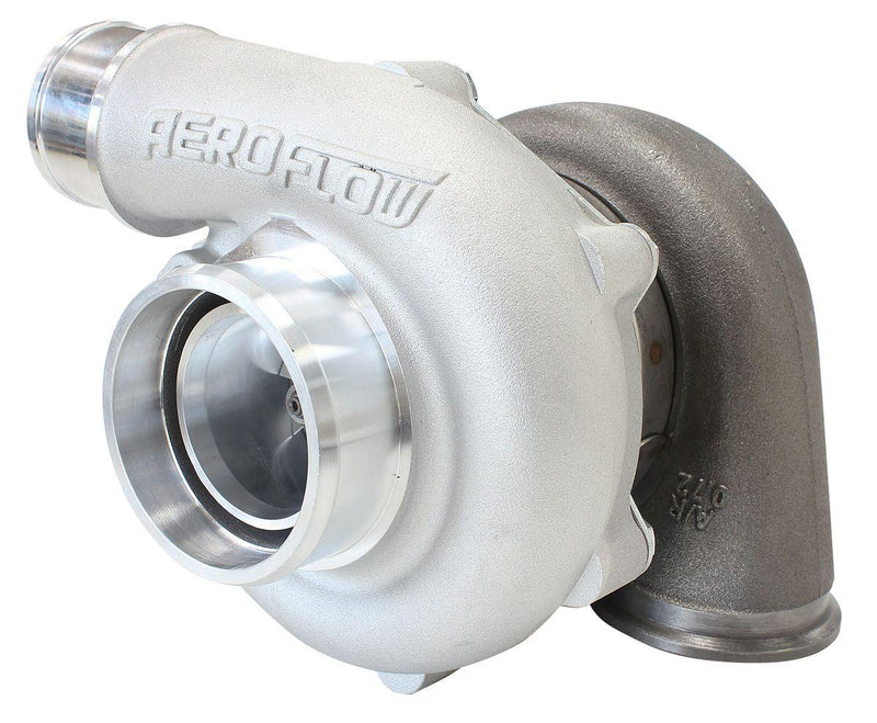 Aeroflow BOOSTED 4849 .72 Reverse Rotation Turbocharger 550HP, Natural Cast Finish (AF8005-2110)