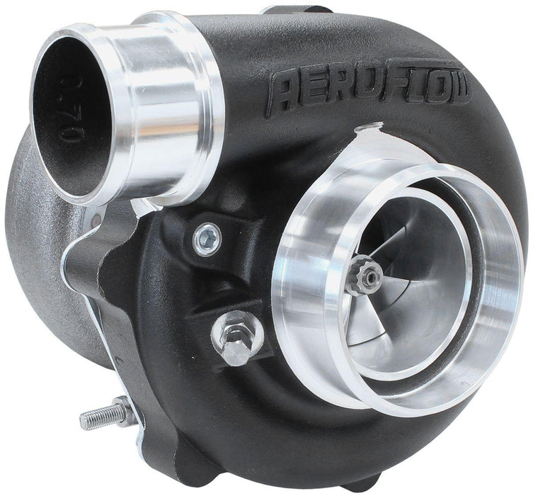 Aeroflow BOOSTED 5449.72 V BAND REVERSE V BAND OUTLET G25-660 BLACK Aeroflow - AF 8005-2115BLK (AF8005-2115BLK)