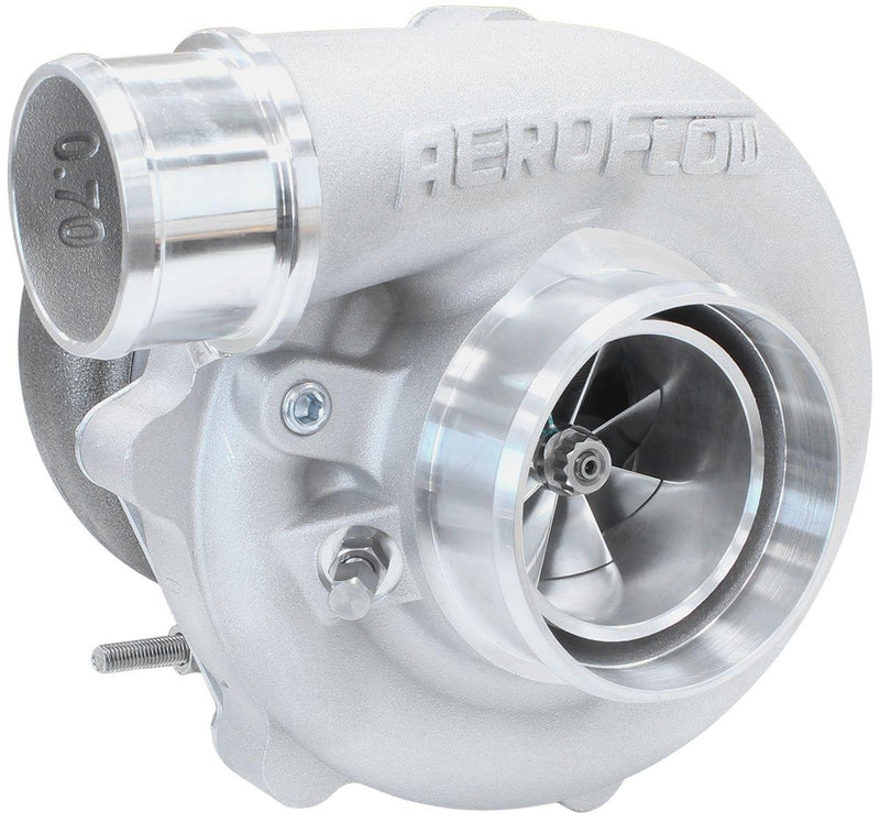 Aeroflow BOOSTED 5449 .72 Reverse Rotation Turbocharger 660HP, Natural Cast Finish (AF8005-2115)