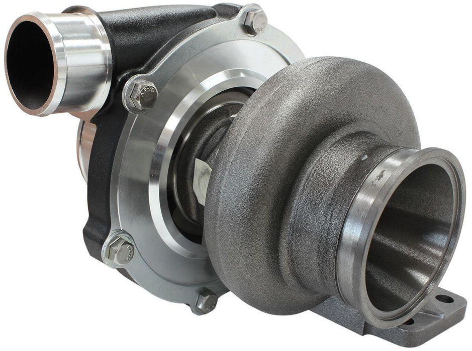 Aeroflow BOOSTED 5455 .63 Turbocharger 650HP, Hi Temp Black Finish (AF8005-3000BLK)