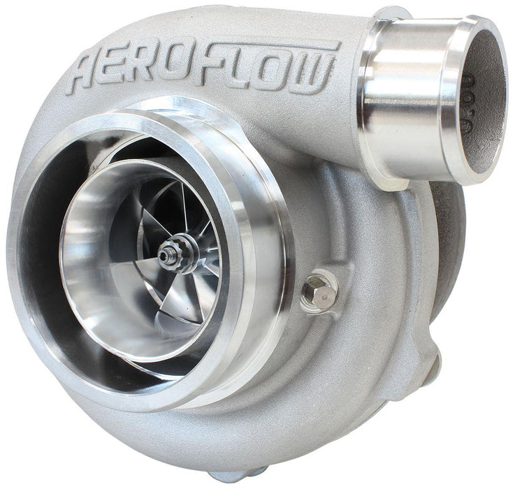 Aeroflow BOOSTED 5455 .63 Turbocharger 650HP, Natural Cast Finish (AF8005-3000)