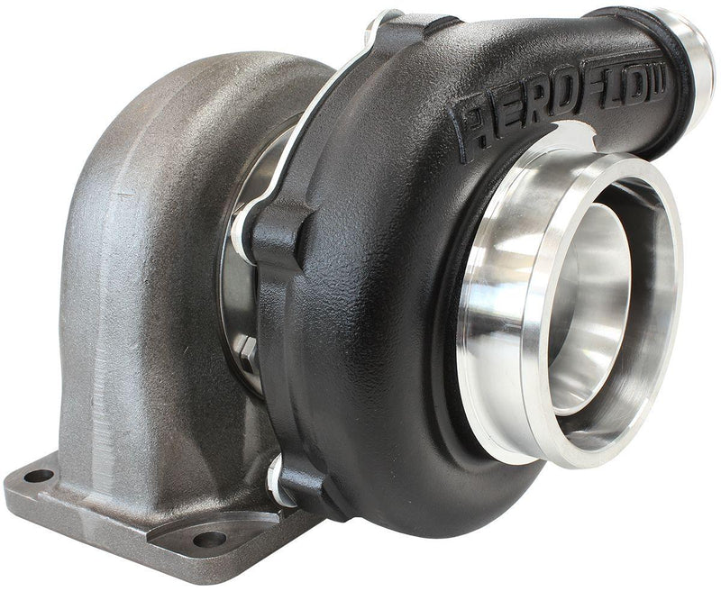 Aeroflow BOOSTED 5455 .82 Turbocharger 650HP, Hi Temp Black Finish (AF8005-3001BLK)