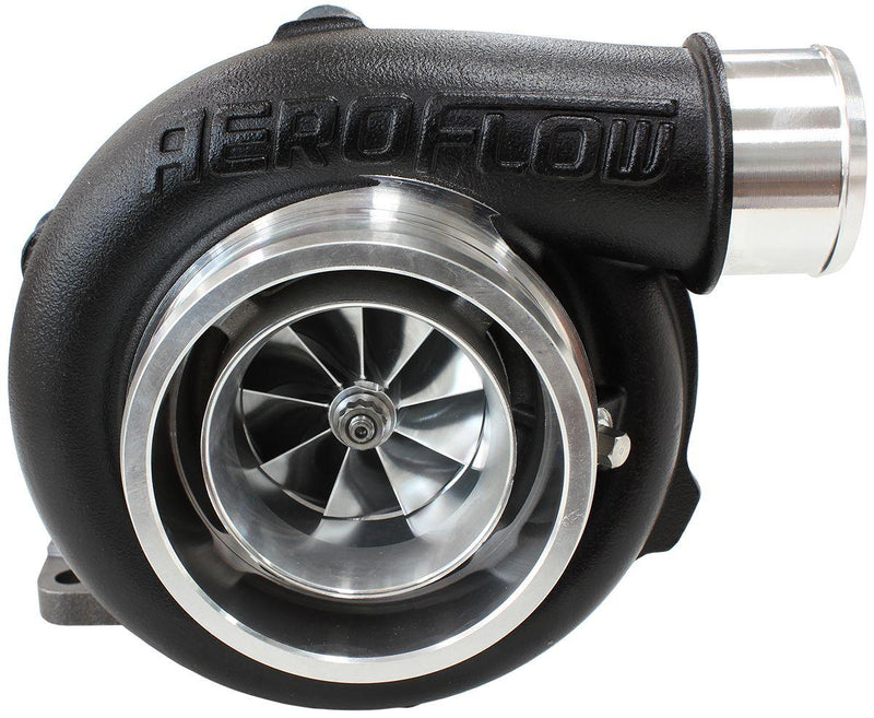 Aeroflow BOOSTED 5855 .63 Turbocharger 750HP, Hi Temp Black Finish (AF8005-3005BLK) AF8005-3005BLK