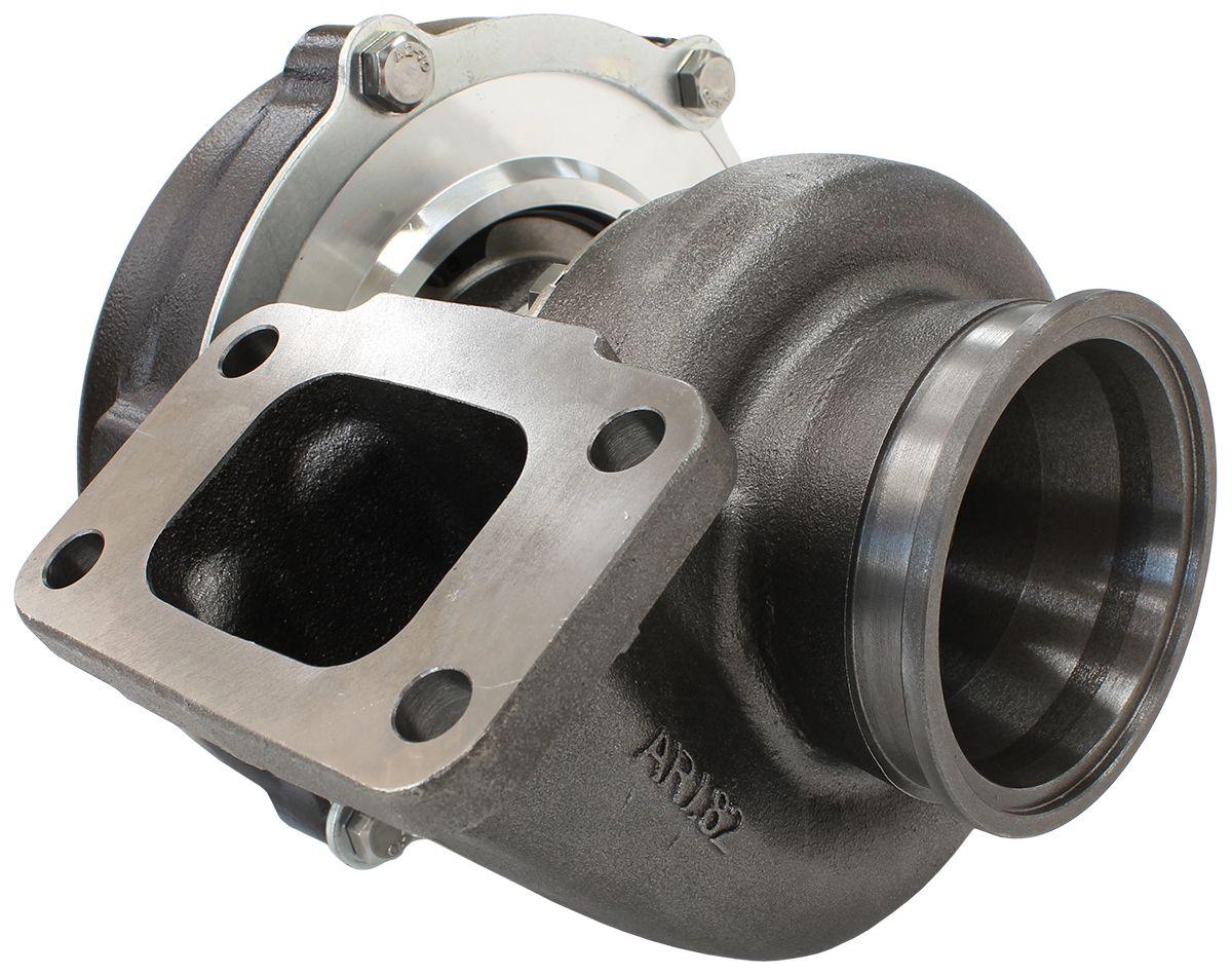 Aeroflow BOOSTED 5855 .82 Turbocharger 750HP, Hi Temp Black Finish (AF8005-3006BLK)
