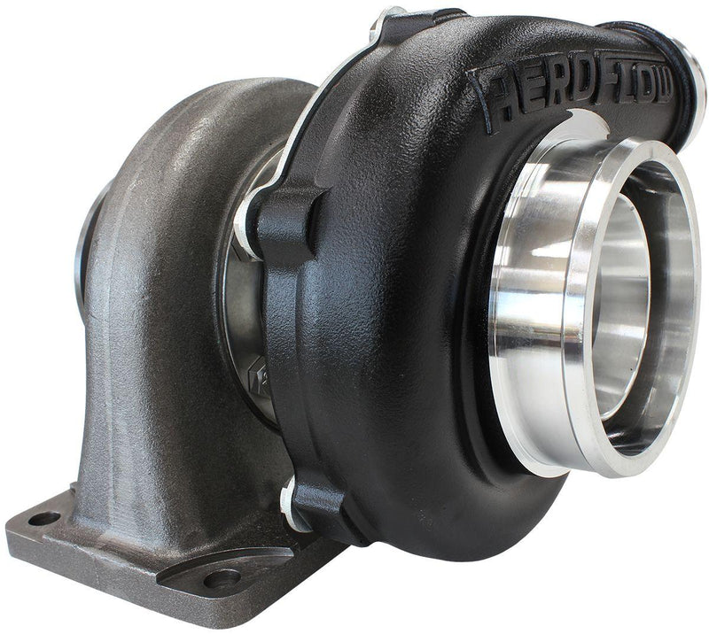 Aeroflow BOOSTED 5862 .63 Turbocharger 750HP, Hi Temp Black Finish (AF8005-3010BLK)