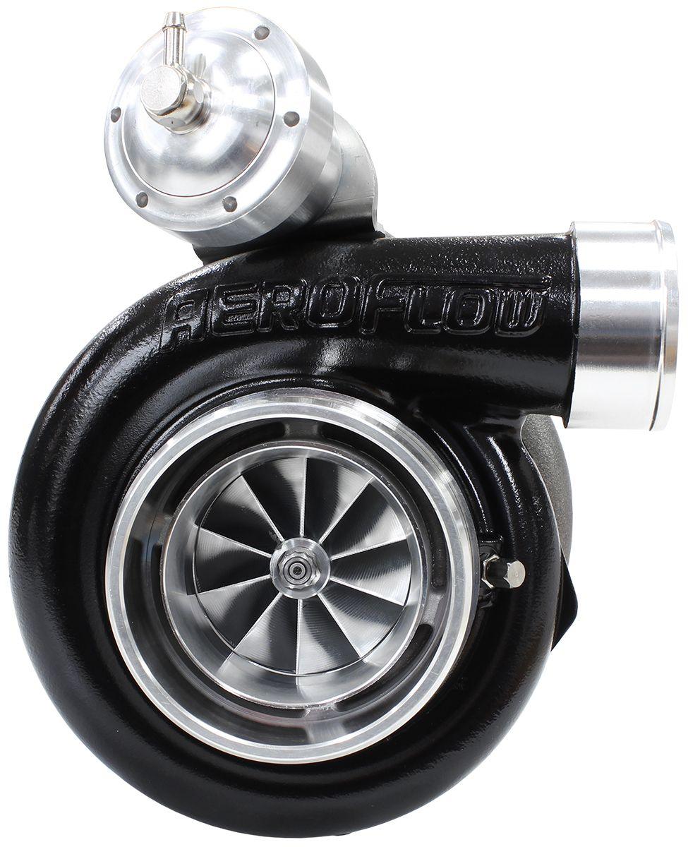 Aeroflow BOOSTED 6762 XR6 1.15 Turbocharger 1000HP, Hi Temp Black Finish (AF8005-3018BLK) AF8005-3018BLK