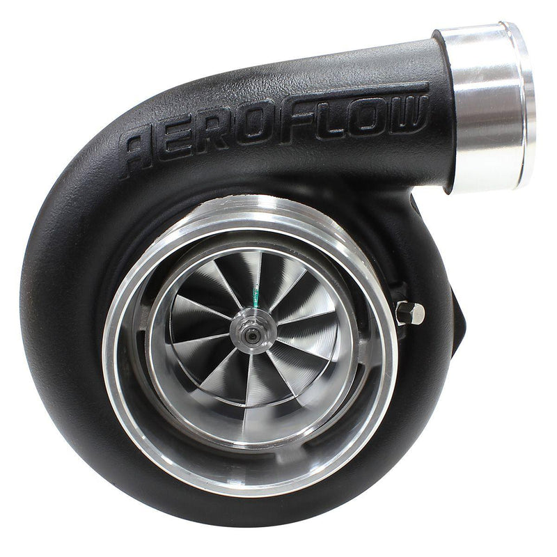 Aeroflow BOOSTED 6662 V-Band .83 Turbocharger 900HP, Hi Temp Black Finish (AF8005-3022BLK) AF8005-3022BLK