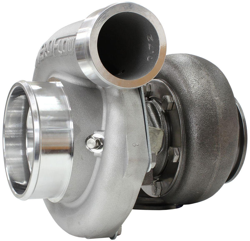 Aeroflow BOOSTED 6662 V-Band .83 Turbocharger 900HP, Natural Cast Finish (AF8005-3022)