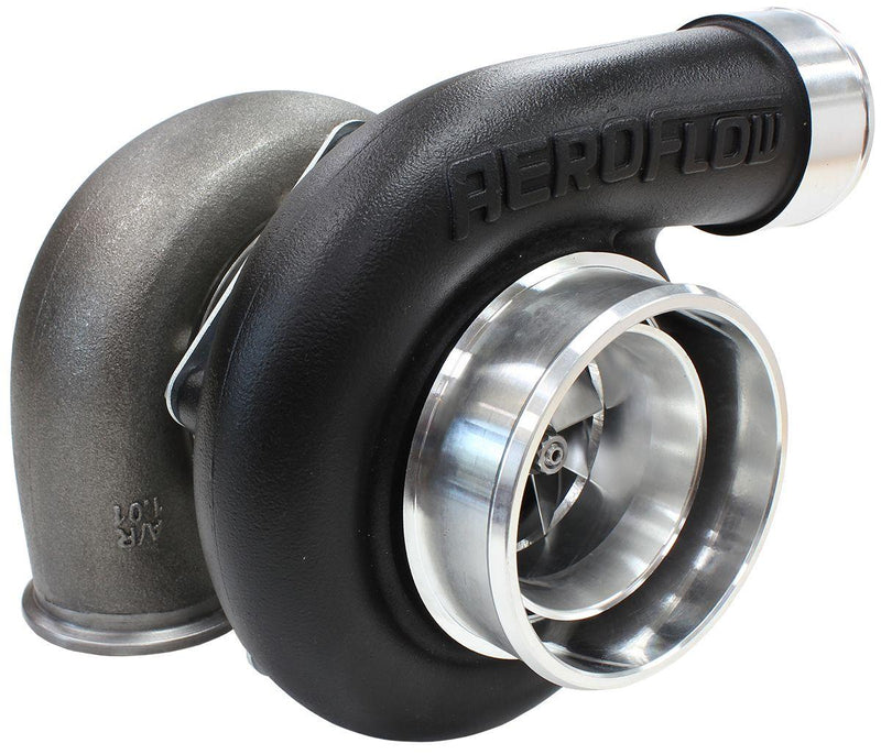 Aeroflow BOOSTED 6662 V-Band 1.01 Turbocharger 900HP, Hi Temp Black Finish (AF8005-3023BLK)