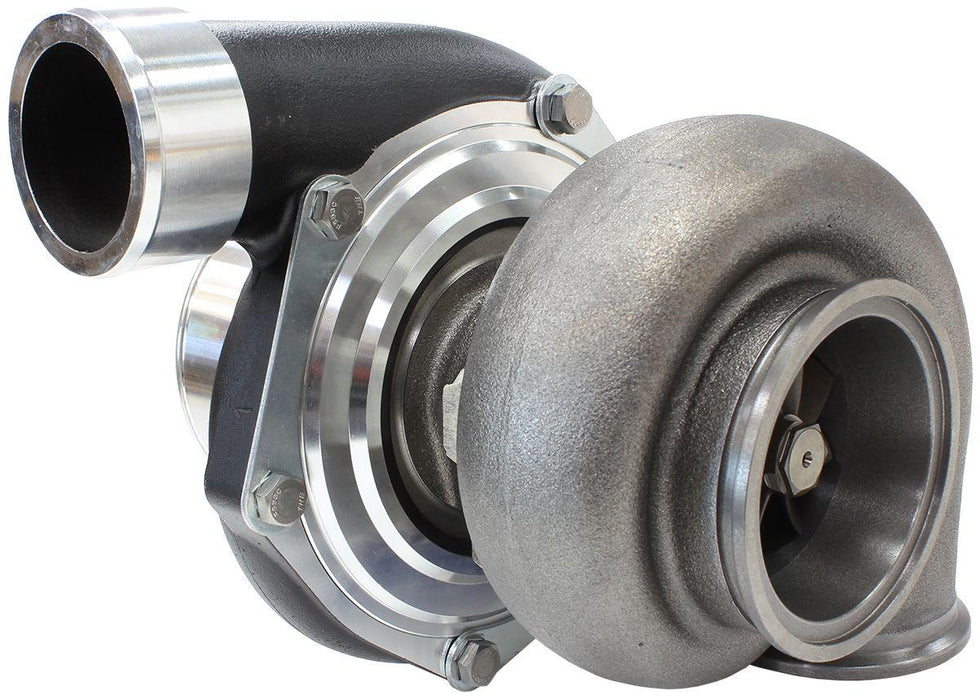 Aeroflow BOOSTED 6762 V-Band .83 Turbocharger 950HP, Hi Temp Black Finish (AF8005-3025BLK)