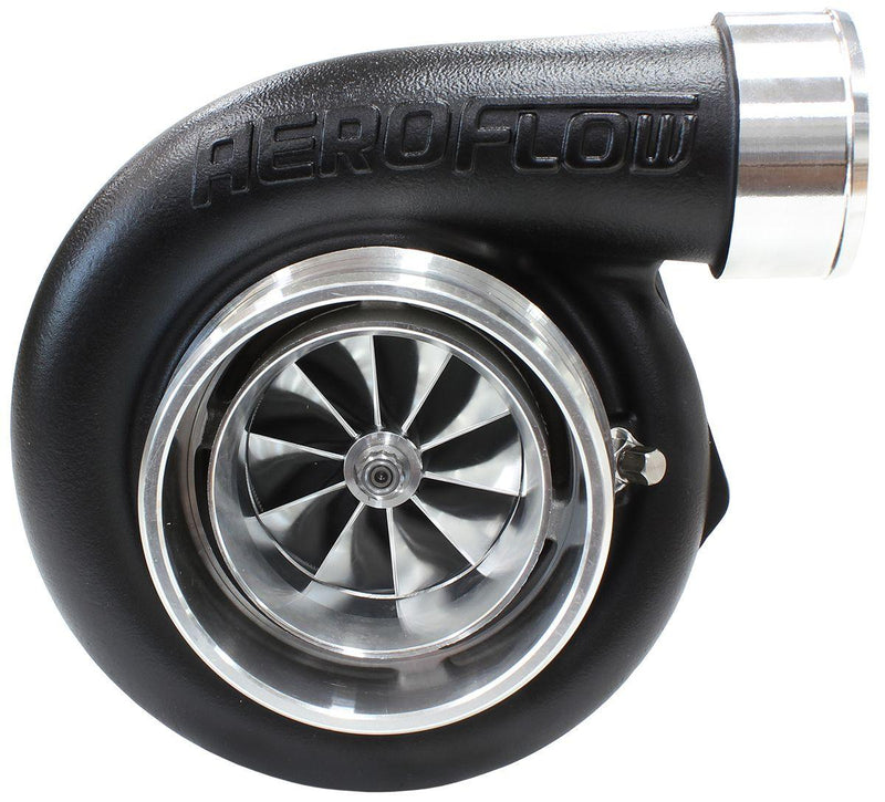 Aeroflow BOOSTED 6762 V-Band .83 Turbocharger 950HP, Hi Temp Black Finish (AF8005-3025BLK) AF8005-3025BLK