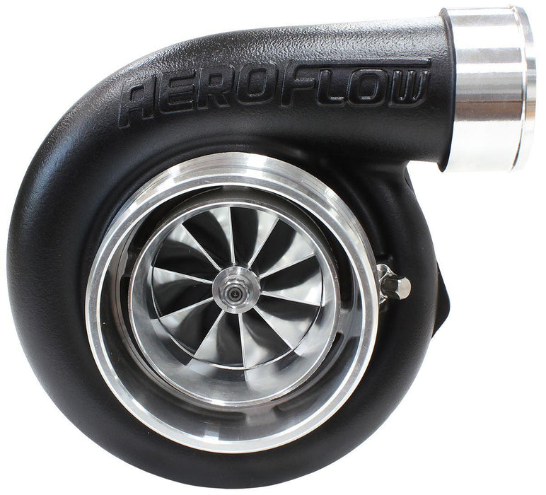 Aeroflow BOOSTED 6762 V-Band .83 Turbocharger 950HP, Hi Temp Black Finish (AF8005-3025BLK)