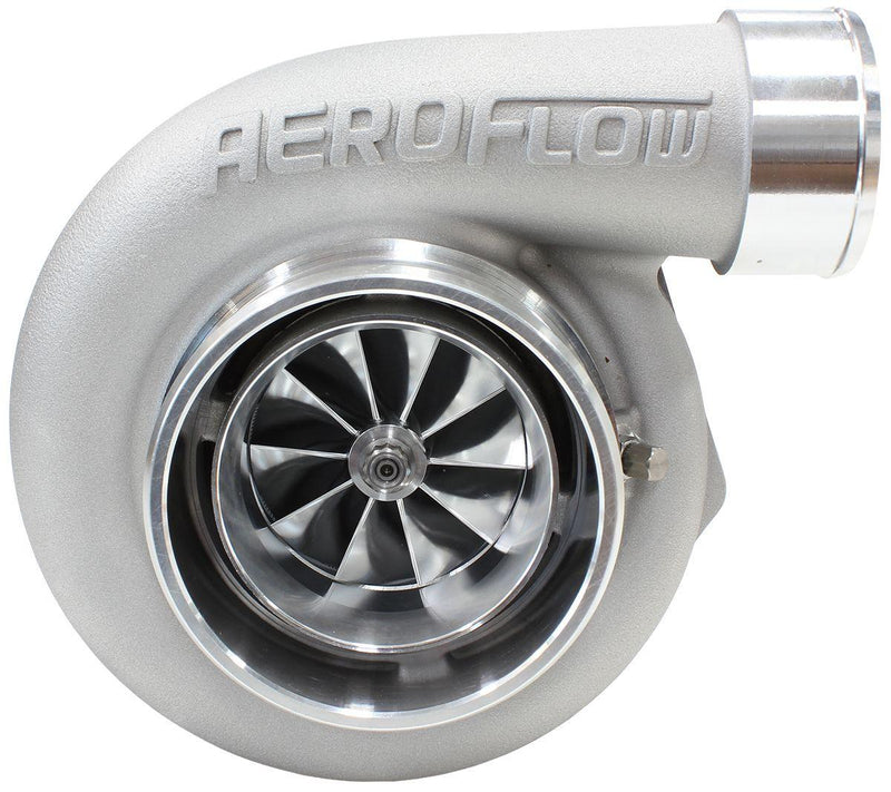 Aeroflow BOOSTED 6762 V-Band .83 Turbocharger 950HP, Natural Cast Finish (AF8005-3025) AF8005-3025