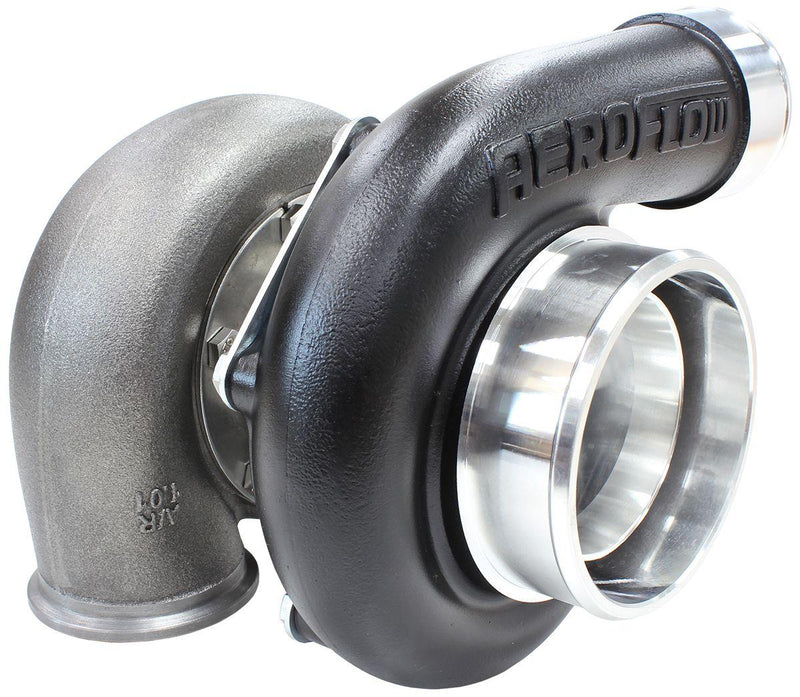 Aeroflow BOOSTED 6762 V-Band 1.01 Turbocharger 950HP, Hi Temp Black Finish (AF8005-3026BLK)
