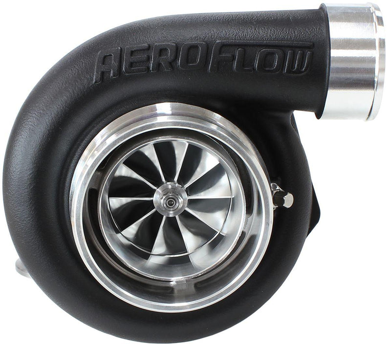 Aeroflow BOOSTED 6762 V-Band 1.21 Turbocharger 950HP, Hi Temp Black Finish (AF8005-3027BLK) AF8005-3027BLK