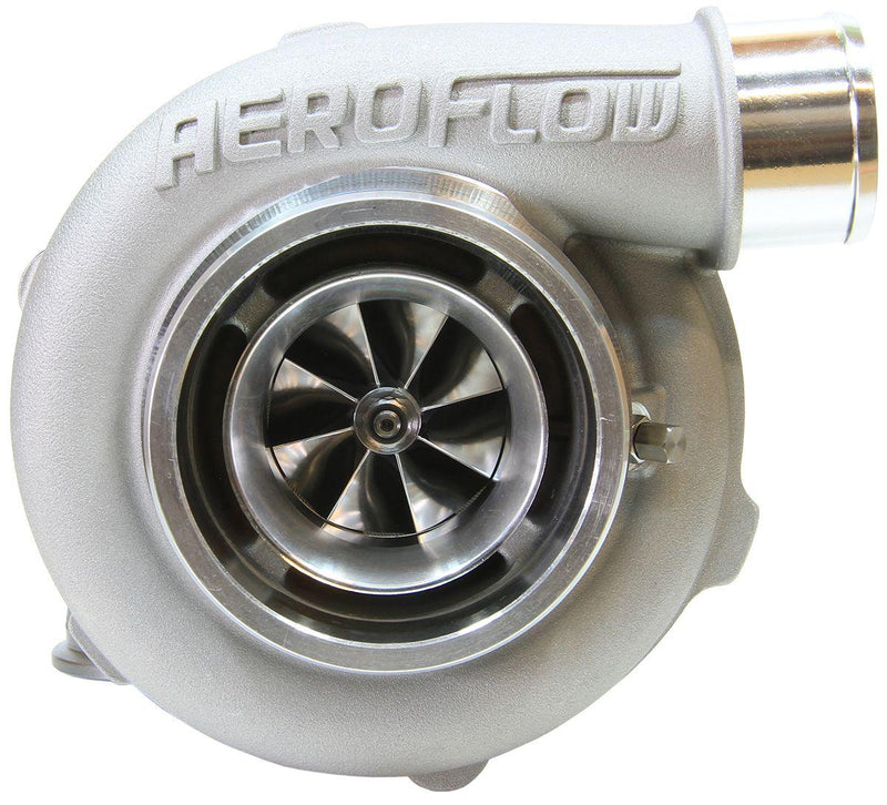 Aeroflow BOOSTED 5455 V-Band .83 Turbocharger 650HP, Natural Cast Finish (AF8005-3031) AF8005-3031