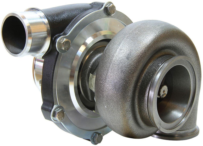 Aeroflow BOOSTED 5455 V-Band .83 Turbocharger 650HP, Hi Temp Black Finish (AF8005-3031BLK)