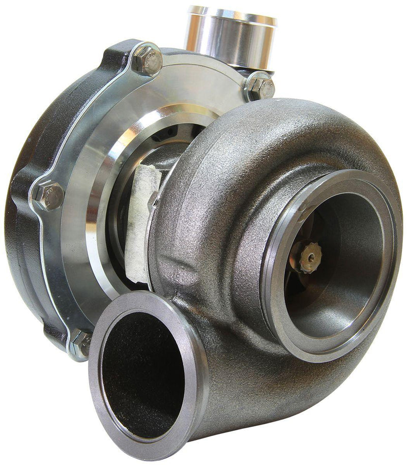 Aeroflow BOOSTED 5455 V-Band .83 Turbocharger 650HP, Hi Temp Black Finish (AF8005-3031BLK)