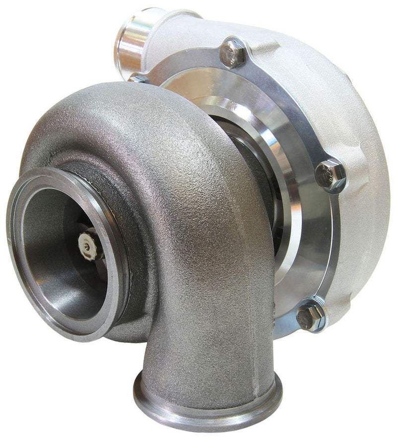 Aeroflow BOOSTED 5455 V-Band .83 Turbocharger 650HP, Natural Cast Finish (AF8005-3031)