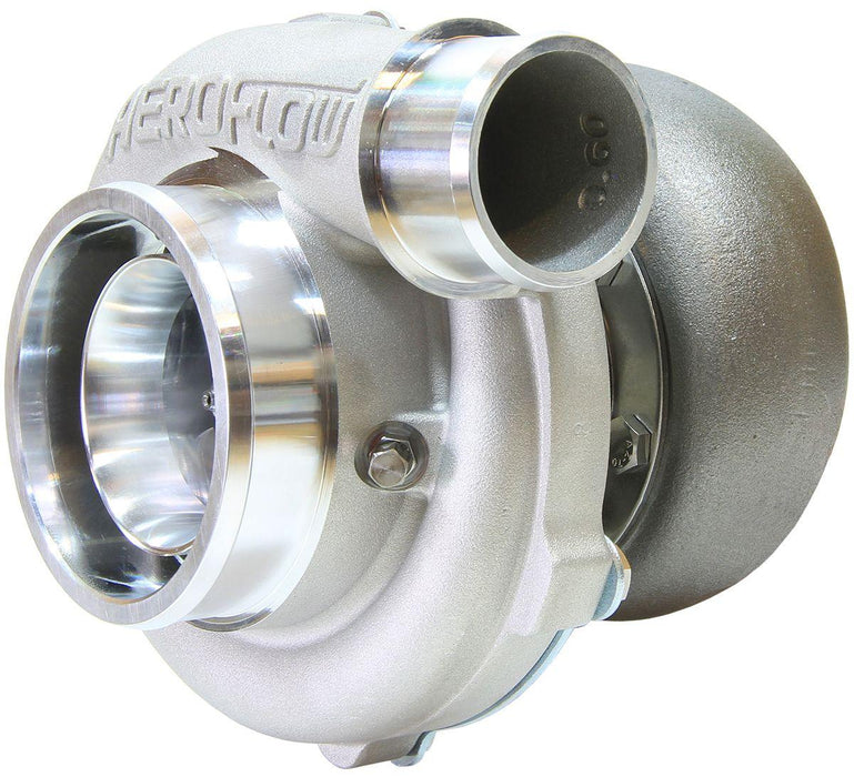 Aeroflow BOOSTED 5455 V-Band 1.01 Turbocharger 650HP, Natural Cast Finish (AF8005-3032)