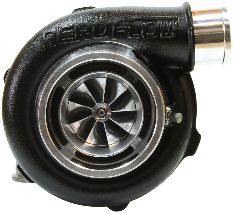 Aeroflow BOOSTED 5855 V-Band .83 Turbocharger 750HP, Hi Temp Black Finish (AF8005-3033BLK)