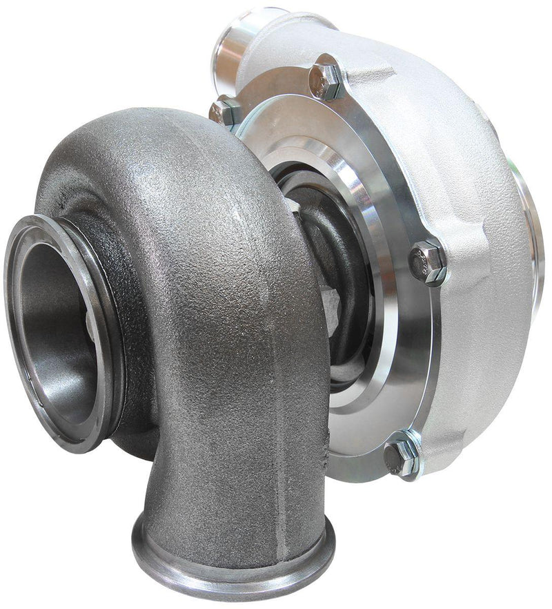 Aeroflow BOOSTED 5855 V-Band .83 Turbocharger 750HP, Natural Cast Finish (AF8005-3033)
