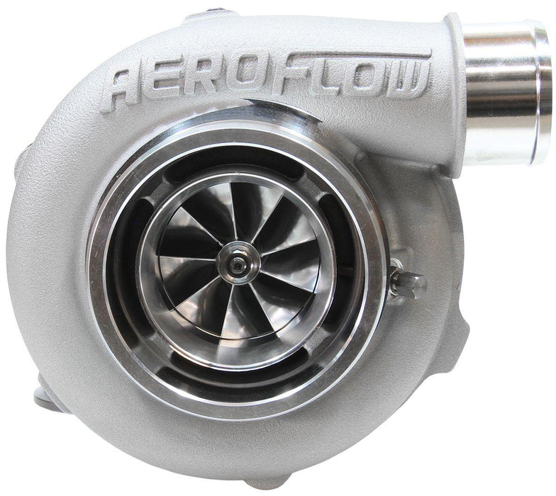 Aeroflow BOOSTED 5855 V-Band .83 Turbocharger 750HP, Natural Cast Finish (AF8005-3033)