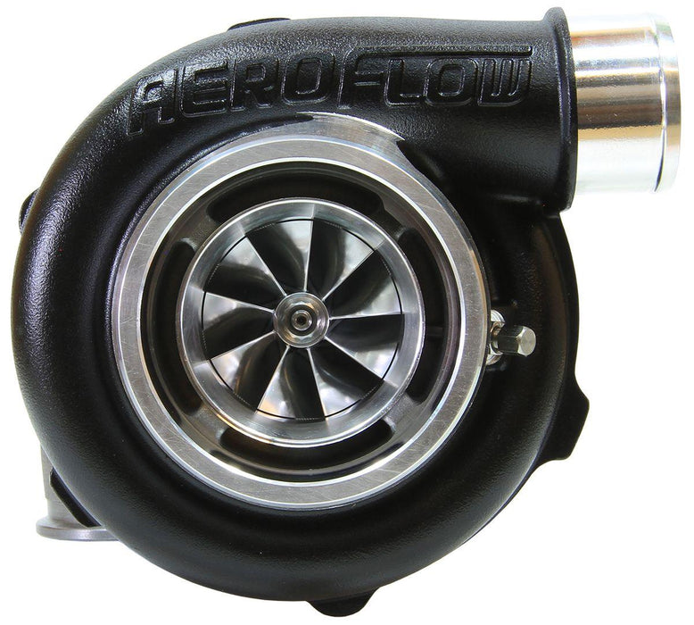 Aeroflow BOOSTED 5855 V-Band 1.01 Turbocharger 750HP, Hi Temp Black Finish (AF8005-3034BLK)