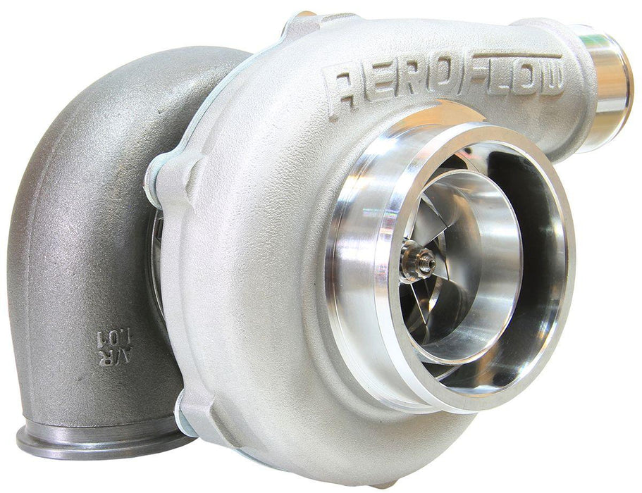 Aeroflow BOOSTED 5855 V-Band 1.01 Turbocharger 750HP, Natural Cast Finish (AF8005-3034)